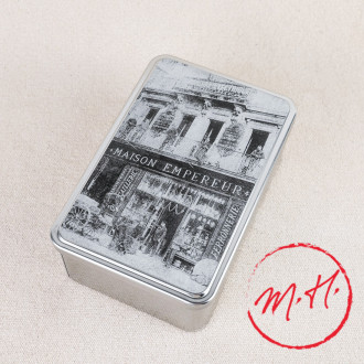 Maison Empereur metal sugar box