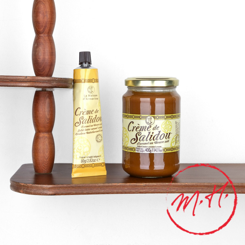 Le Salidou salted butter caramel spread pot or tube