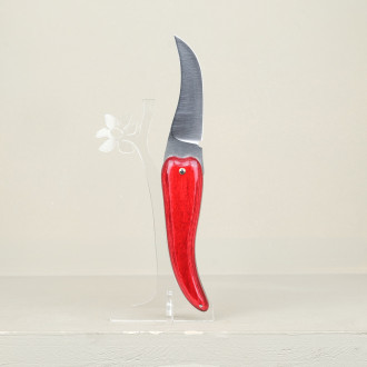 Piment rouge folding knife