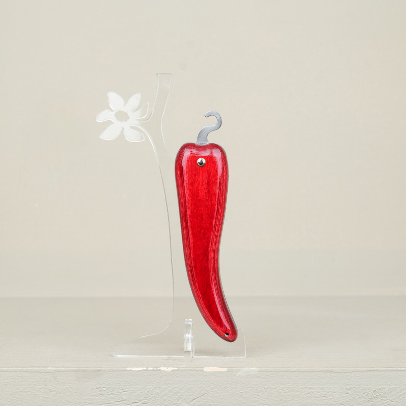 Couteau pliant Piment rouge