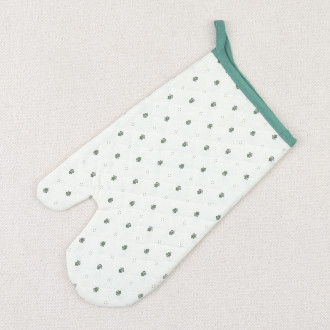 Green calisson glove potholder