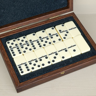 Dominos finition noyer