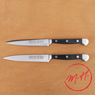 Couteau Alpha à lame pleine soie