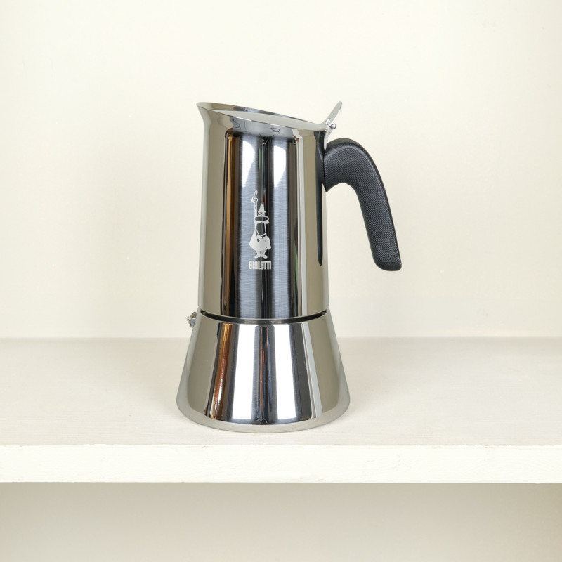 Bialetti stainless steel coffee maker venus 10 cups