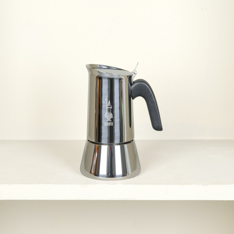 Bialetti stainless steel coffee maker venus 6 cups