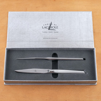 Coffret de 2 couteaux de table Dayat Laguiole