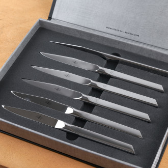 Coffret de 6 couteaux de table Dayat Laguiole
