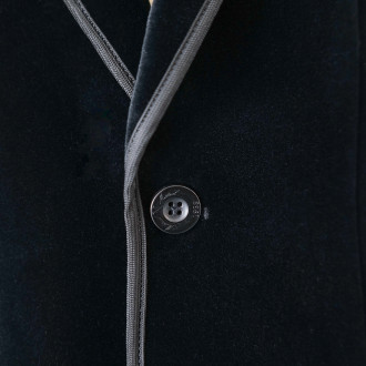 Veste Gardian Homme Velours Noir