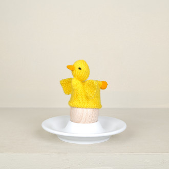 Bonnet à œuf en laine