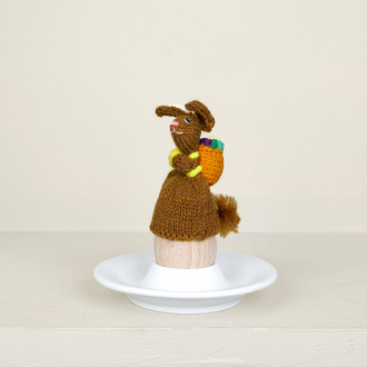 Bonnet à œuf en laine