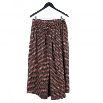 Provençal skirt, black trellis