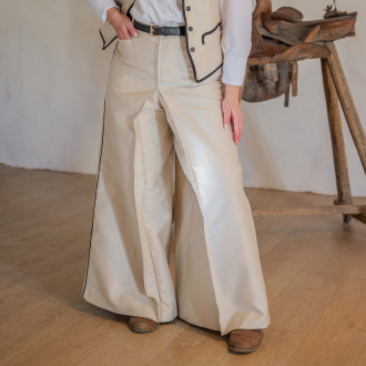 Jupe culotte gardiane beige