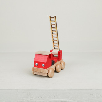 Camion en bois de pompier