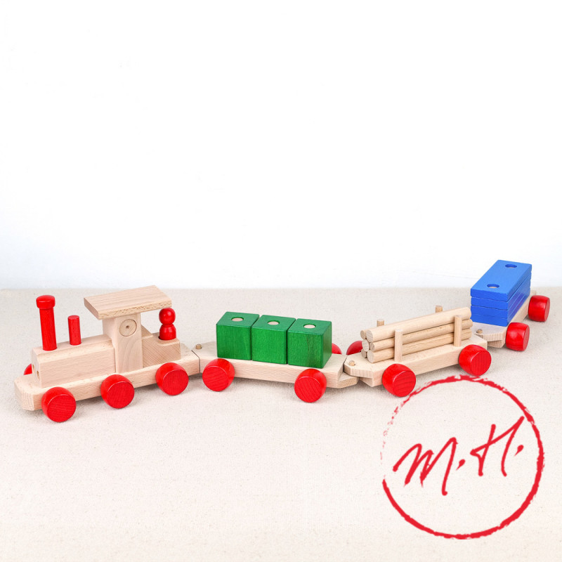 Little wooden train