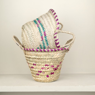 Panier pour enfant en palmier
