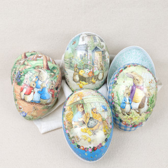 Œuf de Pâques à garnir Beatrix Potter 18 cm