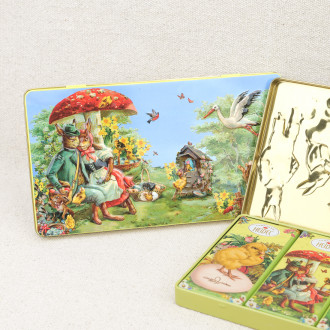 Mini tablettes de chocolat pour Pâques