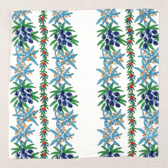 Lot de 6 serviettes de table provençales