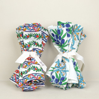 Set of 6 Provencal napkins