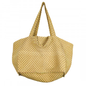 Giant ochre Provencal fly bag