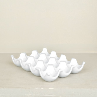 Porte-œufs en porcelaine