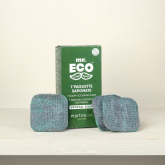 7 steel wool impregnated sponges