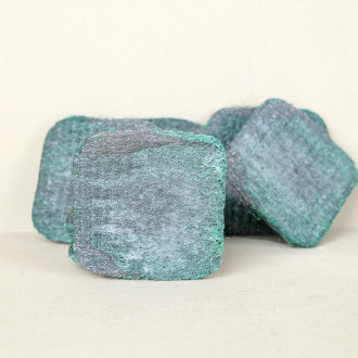 steel wool sponges impregnated with soap
