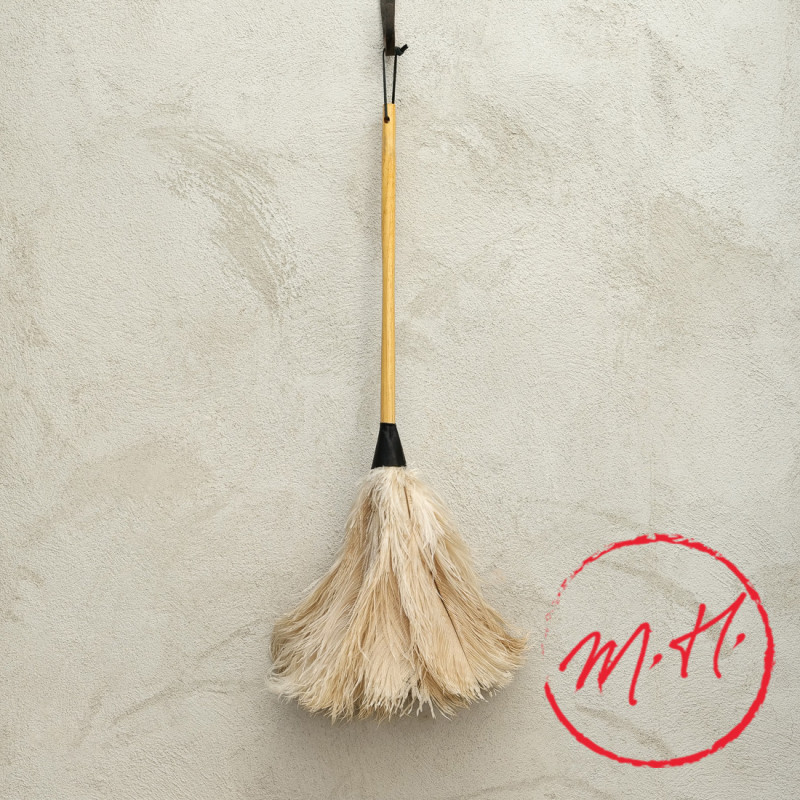 Plumeau en plumes d'autruche 70 cm