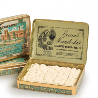 Mandorlato italien boîte vintage 500g