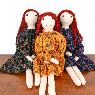 Maison Empereur rag doll 80 cm