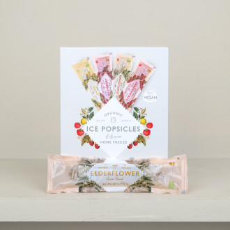 Elderflower organic water ice tubes
