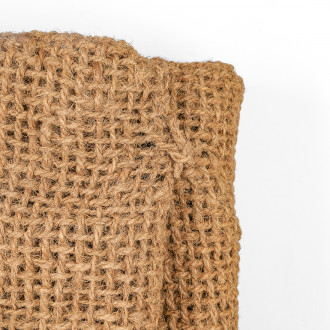 Triangular coco fiber shade