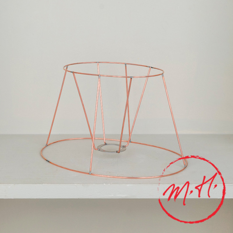 Carcasse abat-jour ovale