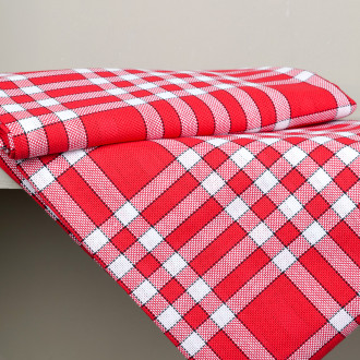 Nappe Normande à carreaux rouges