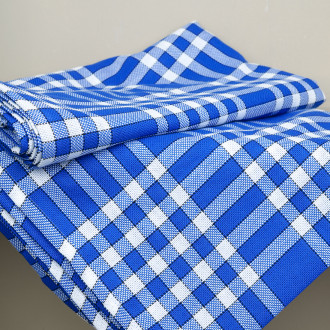 Nappe Normande à carreaux bleus