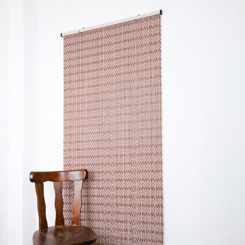 Pearl curtain Mireille old pink