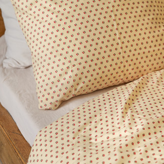 Set of 2 Pico Pillowcases Red