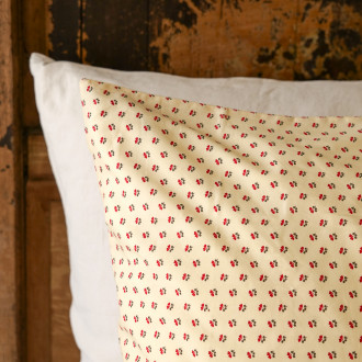 Lot 2 Taies d'oreiller Pico Rouge