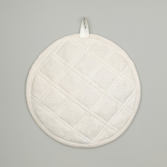 Manique blason Maison Empereur plumetis