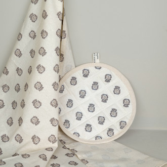 Maison Empereur feather duster tea towel