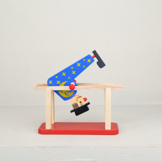 Clown wooden parallel bars