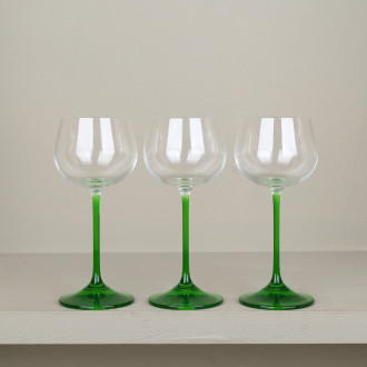 Set of 3 Alsatian glasses