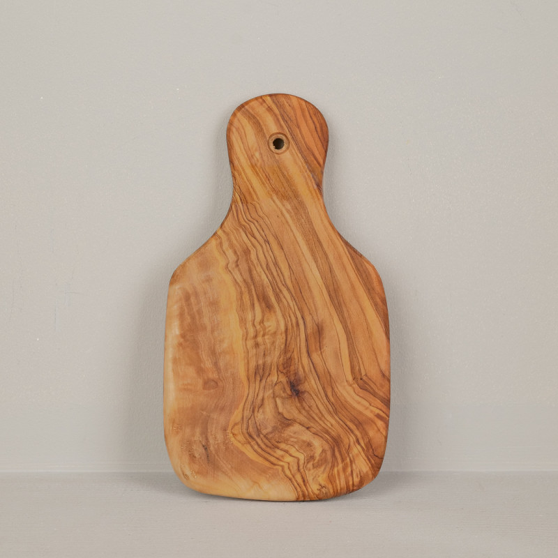 Thin olive wood cutting board