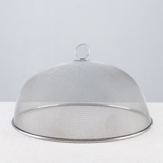Cloche alimentaire ajourée inox