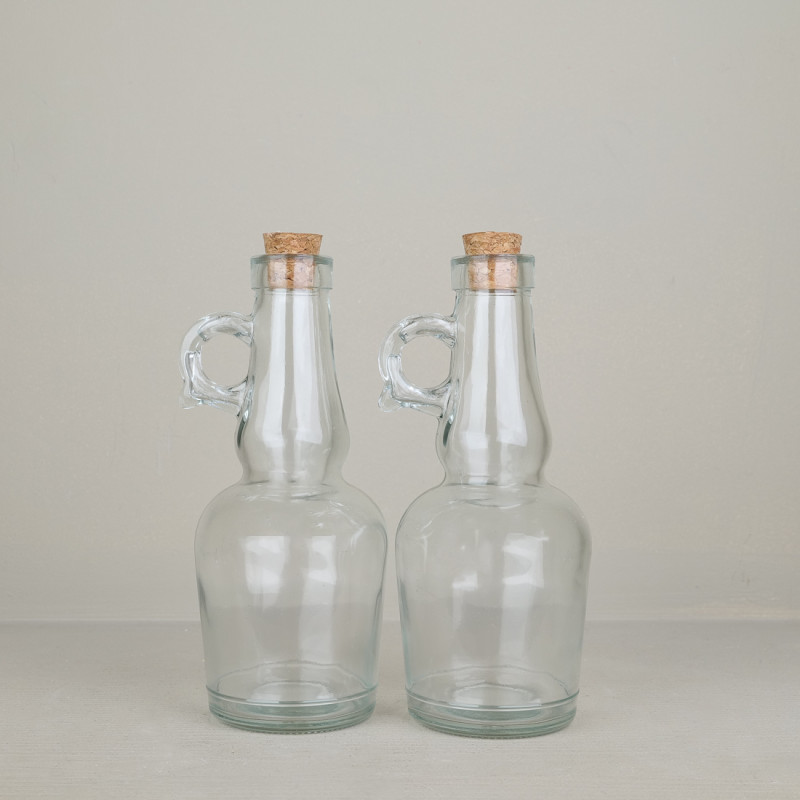 Set huilier et vinaigrier bouchon de liège
