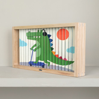Wooden Stick Animal Puzzle