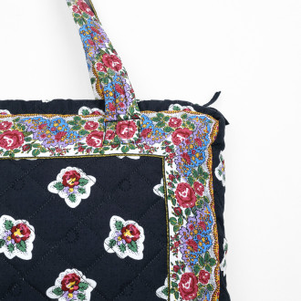 Adiana Black Quilted Bag