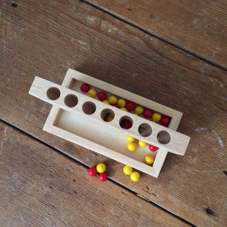 Wooden strategy game