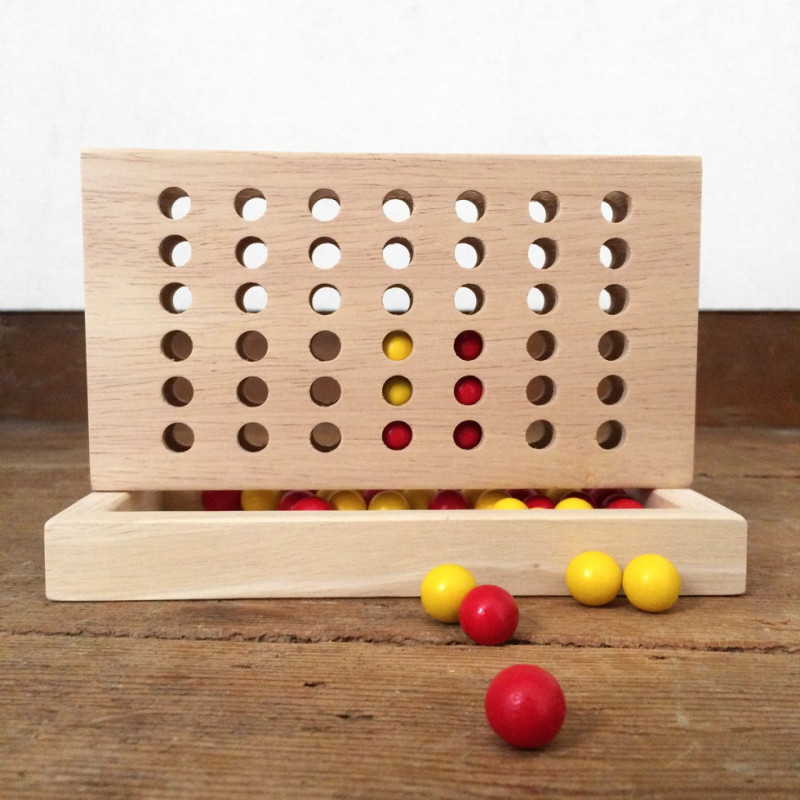 Wooden strategy game