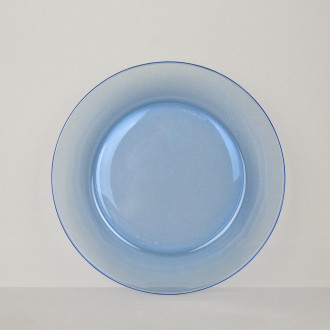 6 Lys soup bowls Duralex —Navy
